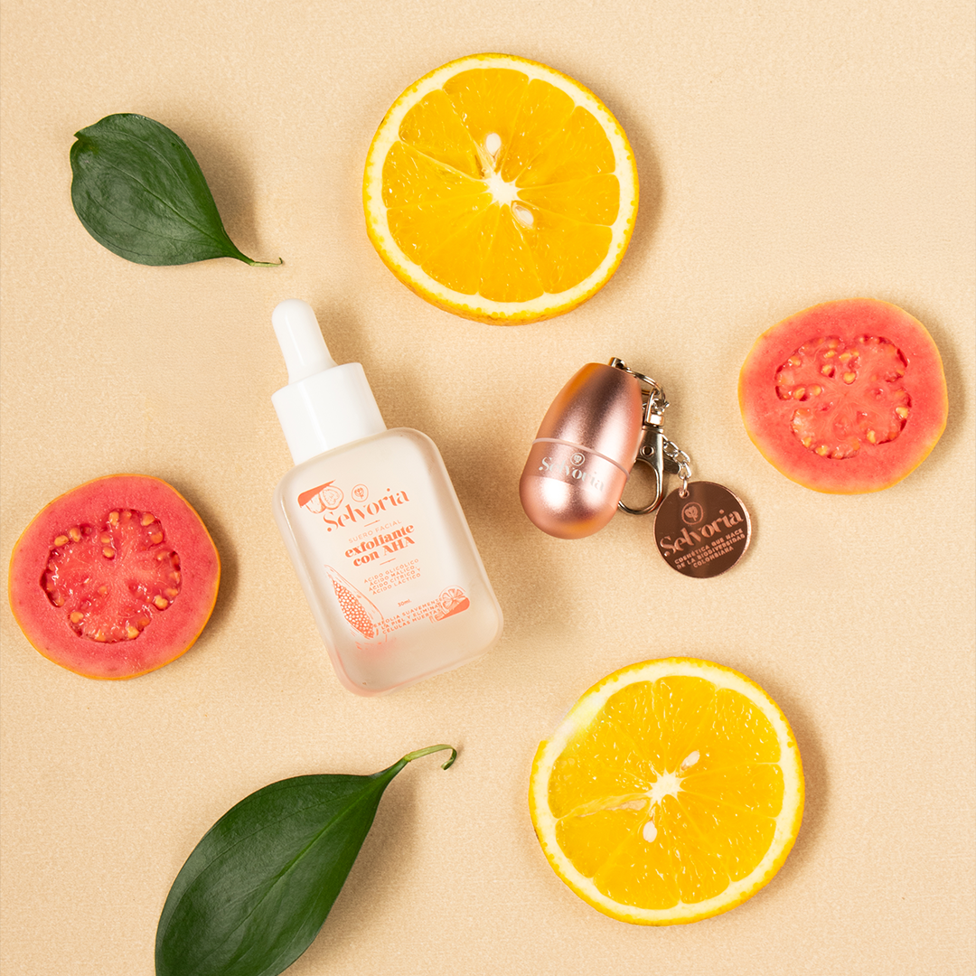 EXFOLIANTE FACIAL CON ALFAHIDROXIÁCIDOS (AHA)