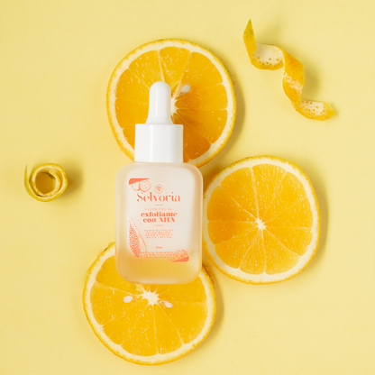 EXFOLIANTE FACIAL CON ALFAHIDROXIÁCIDOS (AHA)